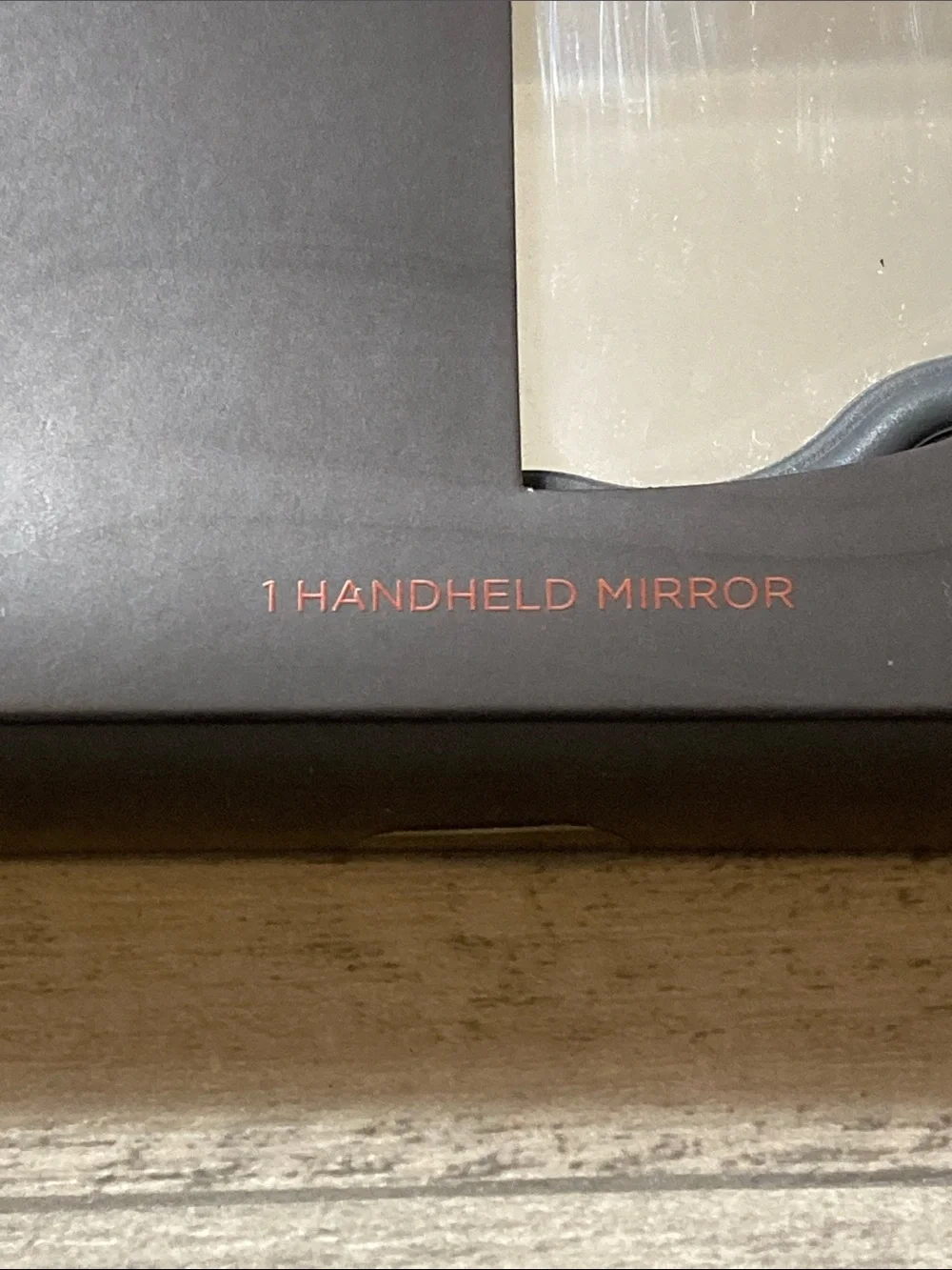 HAIRITAGE Handheld Mirror in Grey by Mindy McKnight